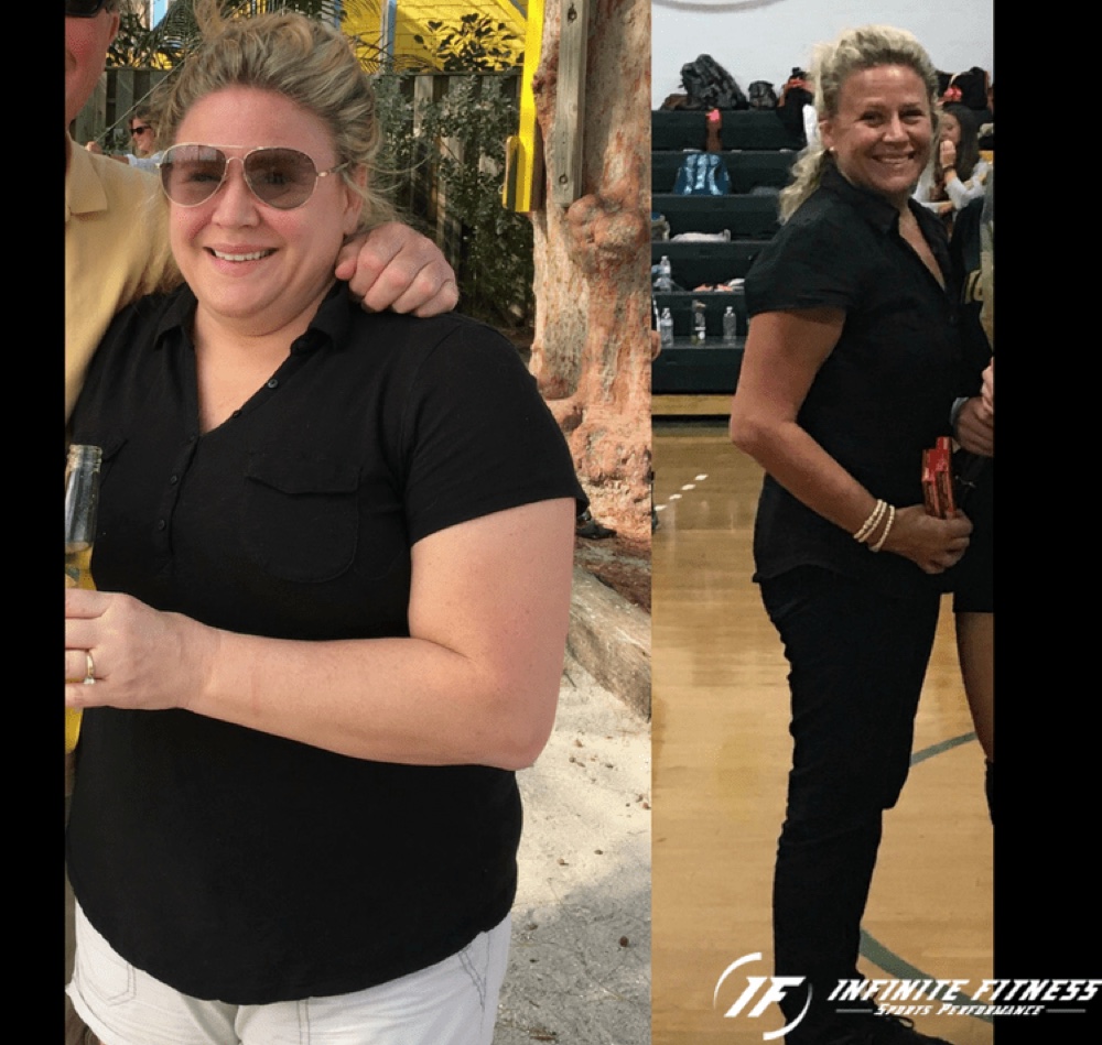 Lori before and after